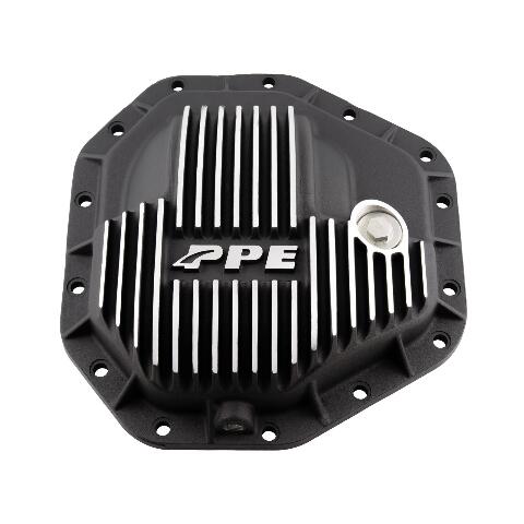 PPE Diesel 17-22 Ford SuperDuty DANA M275 Heavy-Duty Cast-Aluminum Rear Differential Cover Brushed  338052010