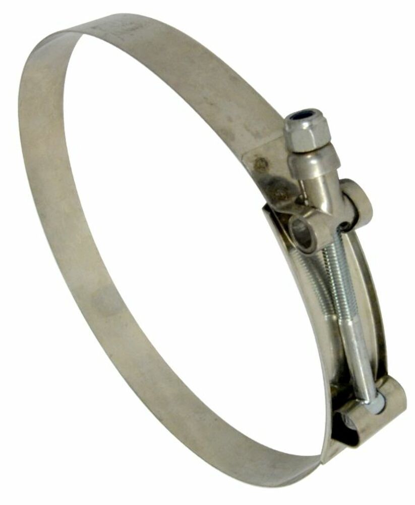 PPE Diesel 6.00 Inch T-Bolt Clamp Range 155-147MM Stainless Steel 6.0 Inch ID Use On 5.50 Inch ID Hose  515600550