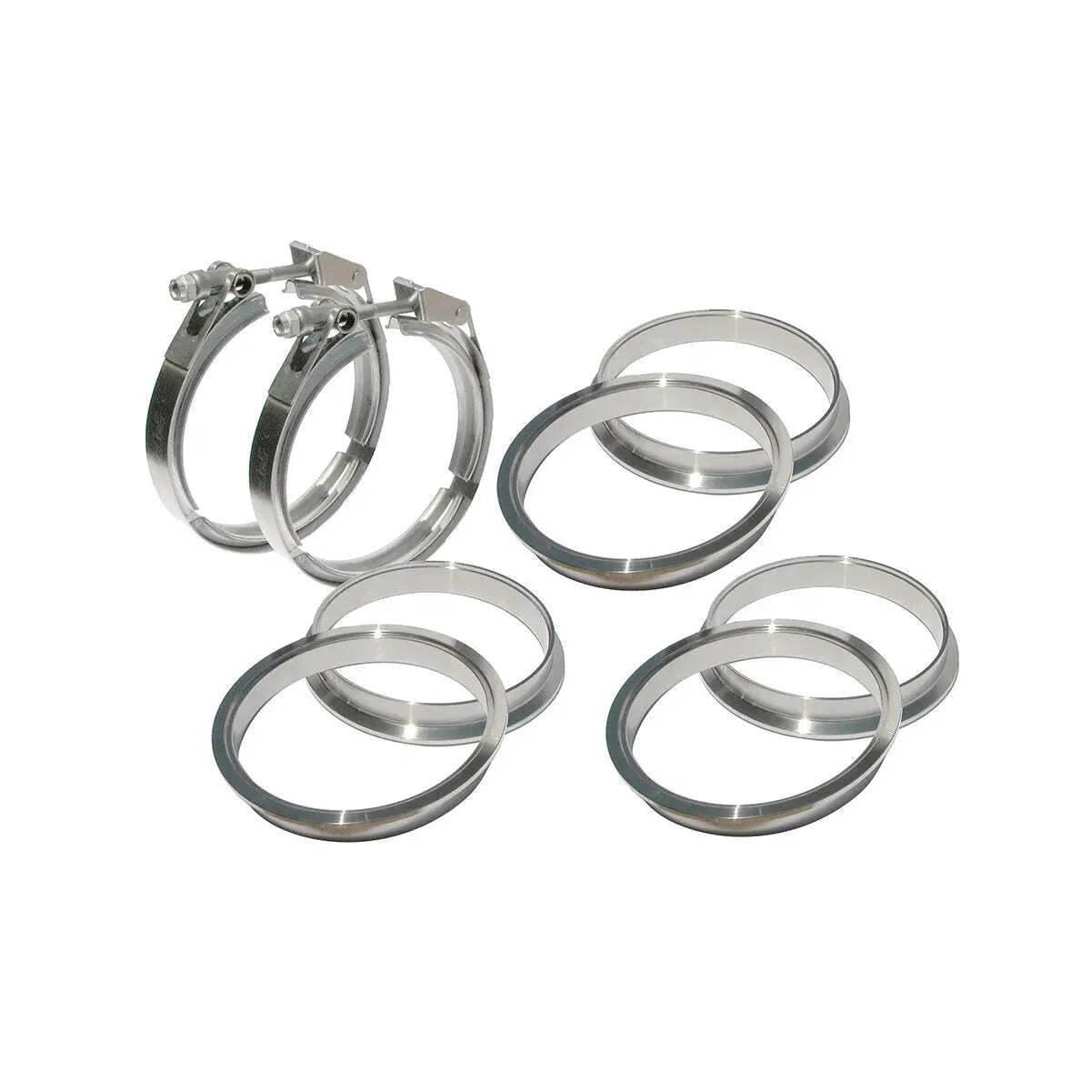 PPE Diesel V-Band Clamp 5.00 in. - 304 Stainless Steel (Interlocking Series) 517250008
