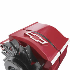 PROFORM 100 AMP SLANT-EDGE ALTERNATOR, RAISED BOWTIE EMBLEM, RED 141-150