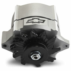 PROFORM 100 AMP SLANT-EDGE ALTERNATOR RECESSED BLACK BOWTIE EMBLEM CAST GRAY CRINKLE 141-153