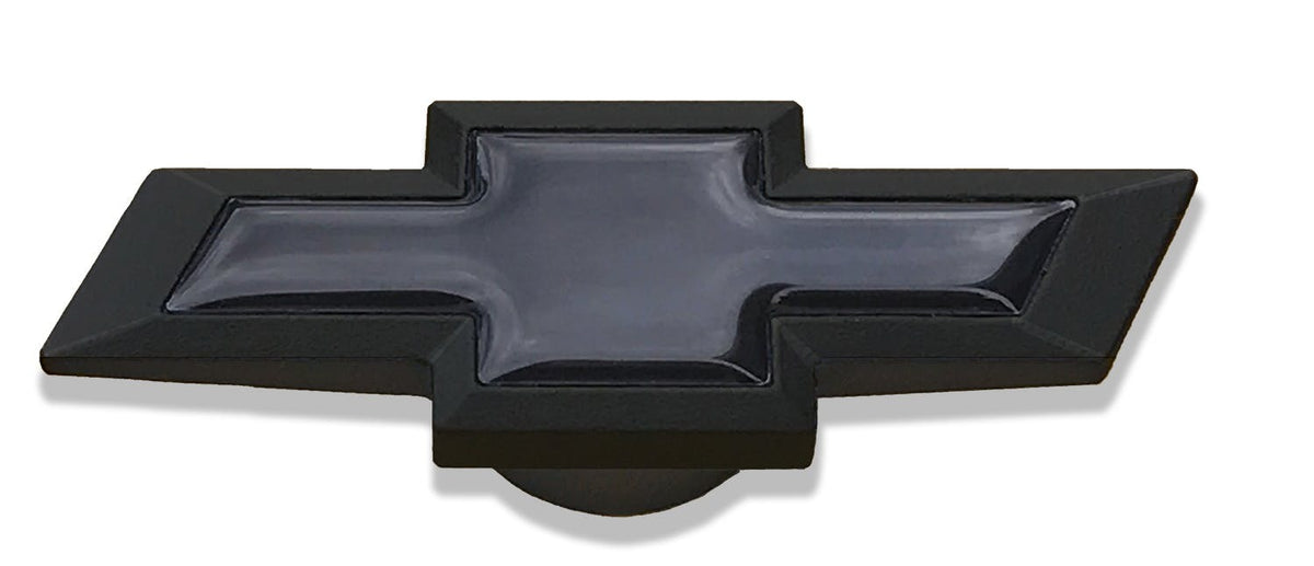 PROFORM 141-339 Extra-Large Air Cleaner Center Nut; Chevy Bowtie Style; Black Crinkle w/ Black