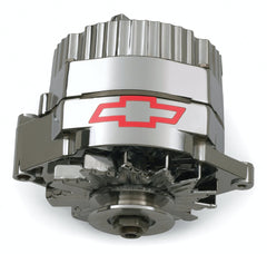 PROFORM 141-656 Alternator; GM 73-86 with Internal Regulator; GM Bowtie Logo; Chrome; 100% New