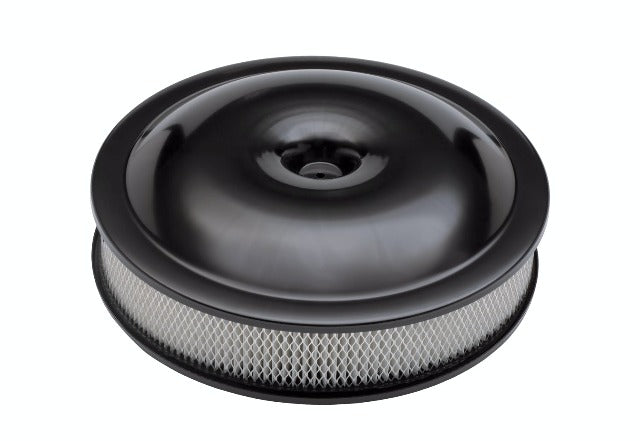 PROFORM 141-690 Engine Air Cleaner Kit; Super-Light Series; 14 Inch; Aluminum; Black; No Logo