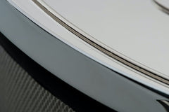 PROFORM 302-384 Slant-Edge Aluminum Air Cleaner Kit, Chrome, Recessed Painted Emblems, 13