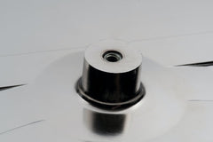 PROFORM 302-384 Slant-Edge Aluminum Air Cleaner Kit, Chrome, Recessed Painted Emblems, 13