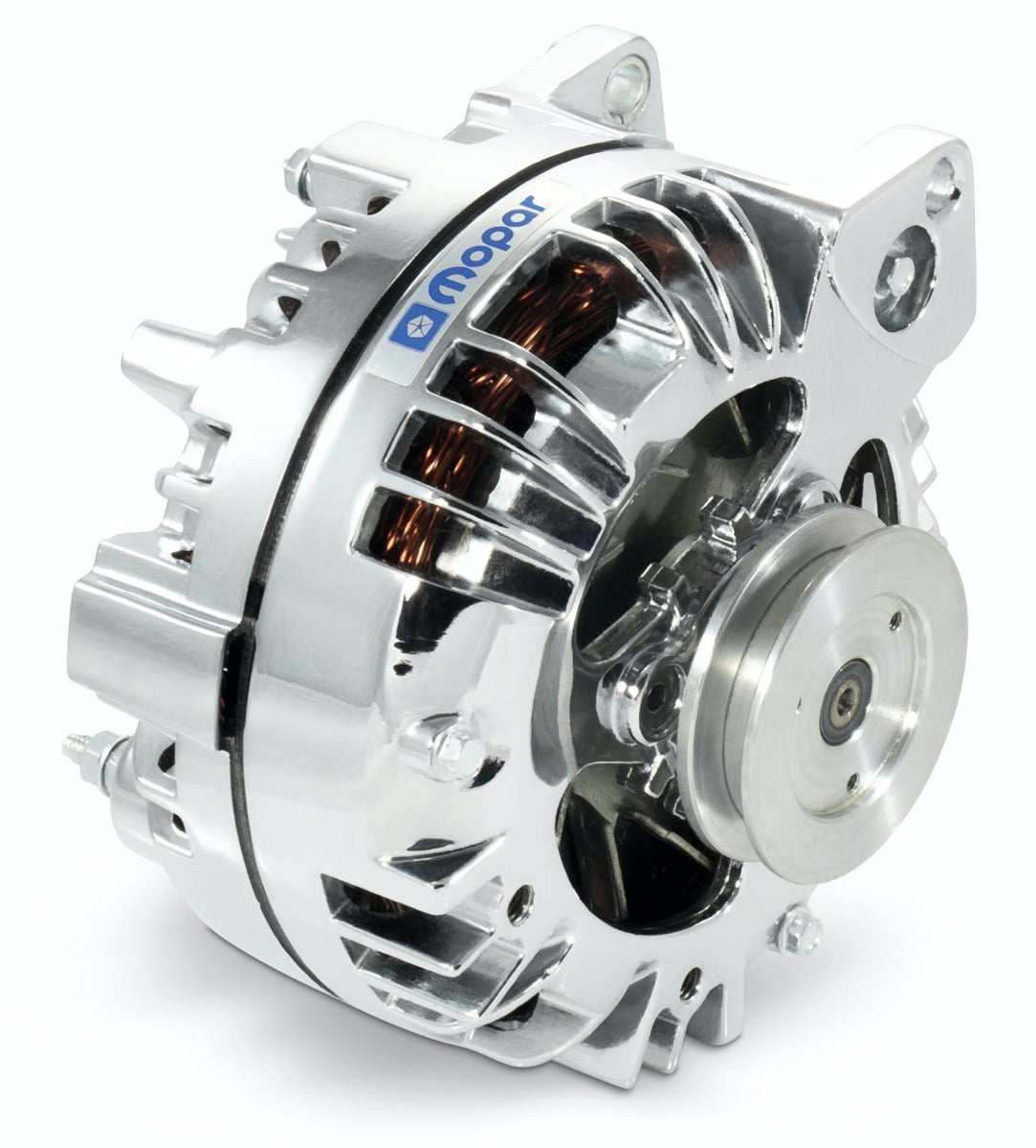 PROFORM 440-472 Mopar Alternator; 110 Amp; Chrome Finish