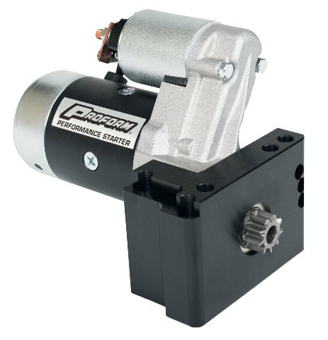 PROFORM 66267 High-Torque Mini Starter; 2.2KW; Fits Chevy V8; Staggered Bolt Mounting Plate