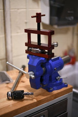 PROFORM 66769 Engine Connecting Rod Vise; Standard Model; Red Anodized Aluminum Construction