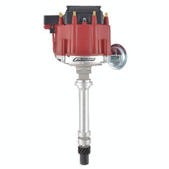 PROFORM 66941RC HEI Distributor; Racing Type w/Vac-Adv; Red Cap; Polished; For Chevy V8 Engines