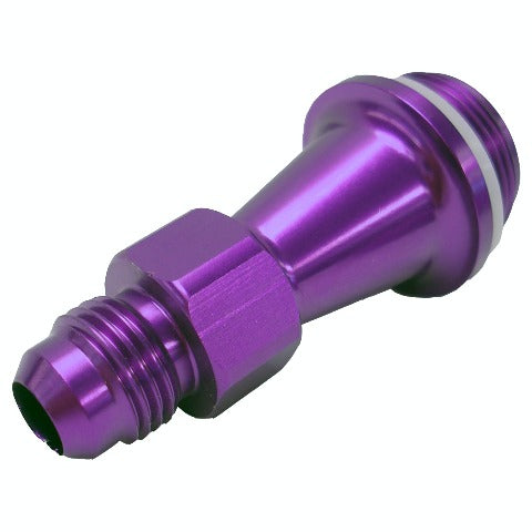 PROFORM 67241 Carburetor Fuel Bowl Inlet Fitting Kit; -6AN Male to 7/ 8-20 Male; Sold Each