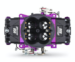 PROFORM 67303 Black Race Series Carburetor; 850 CFM, Mechanical Secondary, Black and Purple