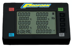 PROFORM 67644 Vehicle Scale System Wireless 7,000LB Capacity 1,750LB/Pad 4 Pads Hard Case