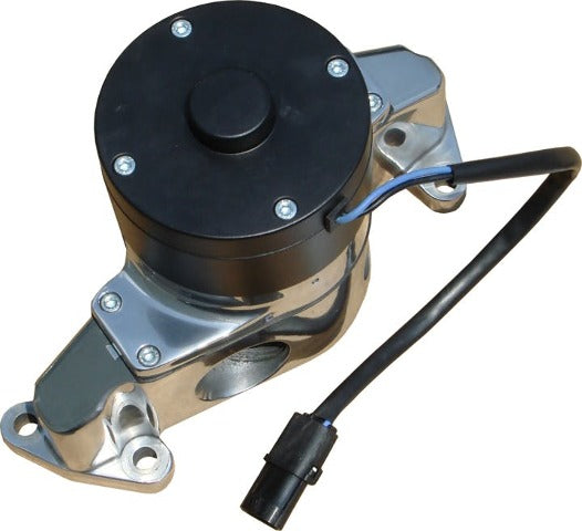 PROFORM 68220P Electric Engine Water Pump; Aluminum; Polished Finish; Fits SB Ford Engines