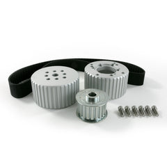 Top Street Performance 10097 Gilmer Style Pulley Kit, Sliver