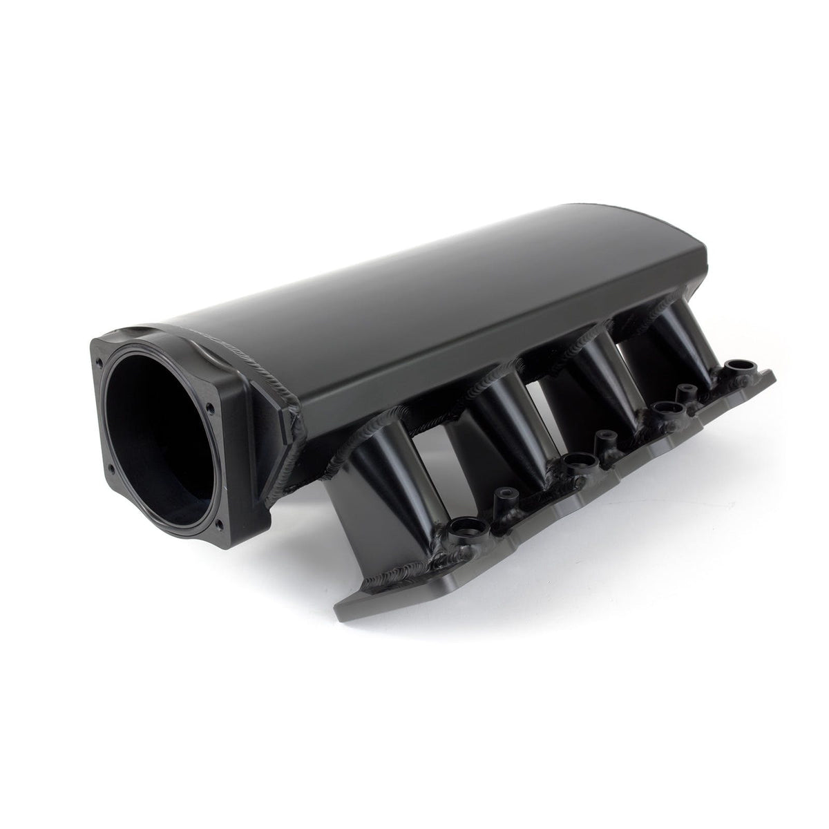 Top Street Performance 81002BK EFI Aluminum Fabricated Intake Manifold Black Anodized