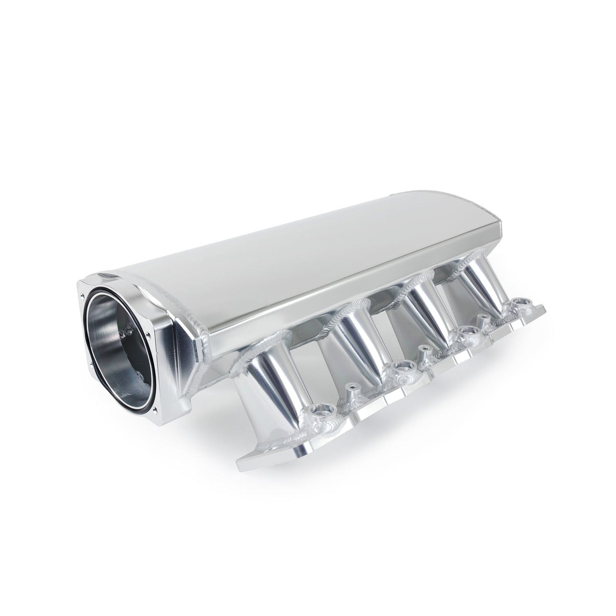 Top Street Performance 81002CA EFI Aluminum Fabricated Intake Manifold Clear Anodized