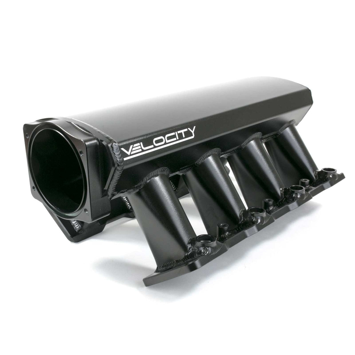 Top Street Performance 81002TBK EFI Aluminum Fabricated Intake Manifold Black Anodized