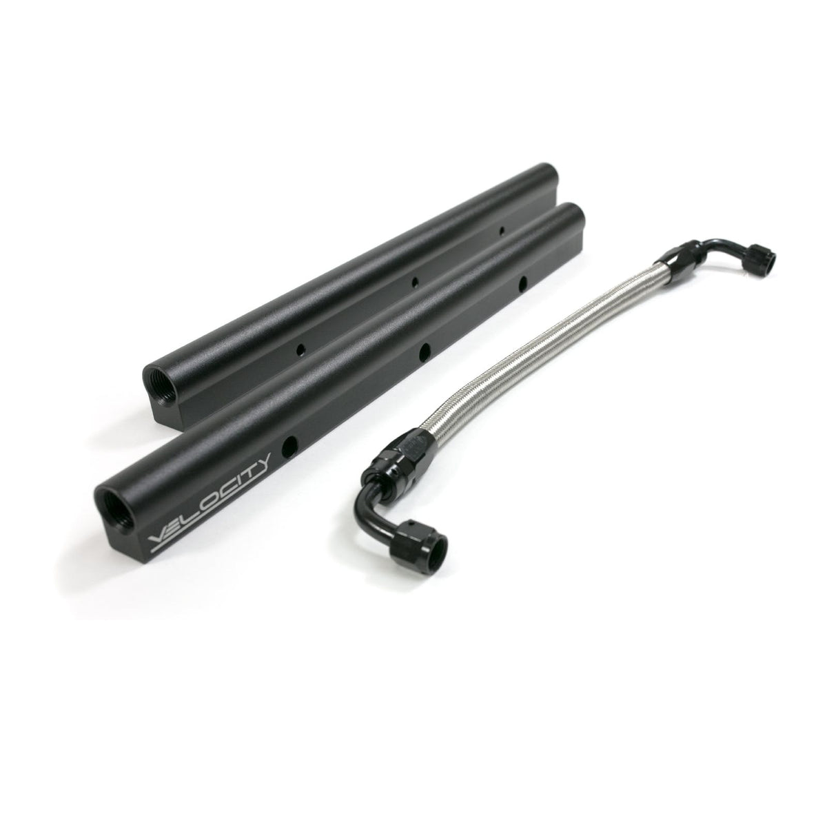 Top Street Performance 81011BK Velocity LS7 Billet Aluminum Fuel Rail Kit, Black