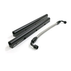 Top Street Performance 81011BK Velocity LS7 Billet Aluminum Fuel Rail Kit, Black