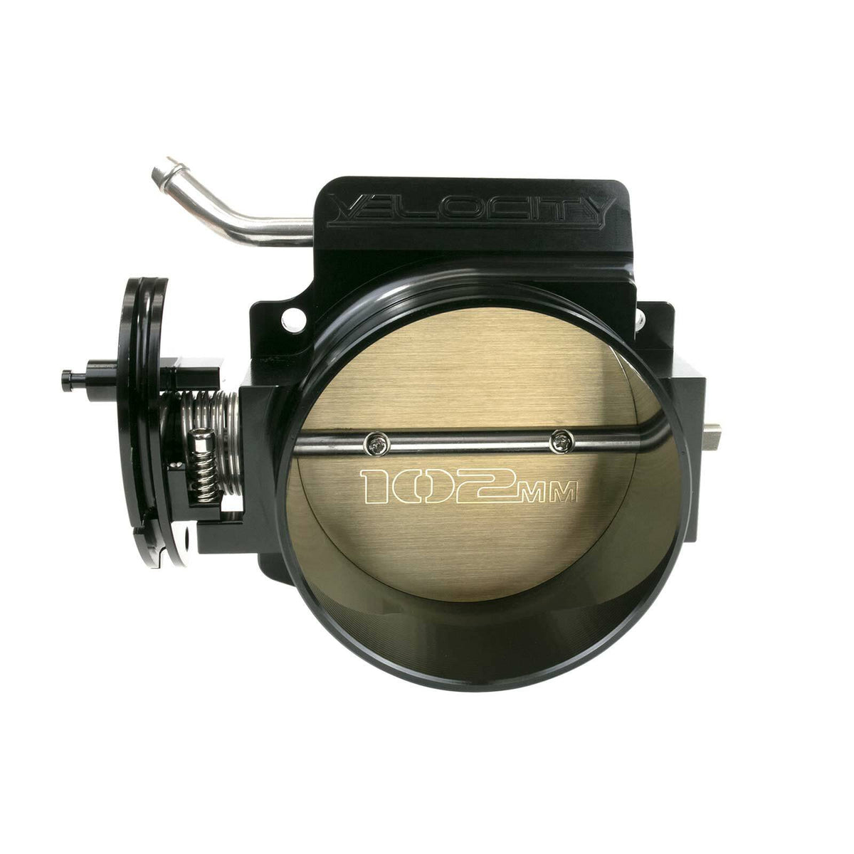 Top Street Performance 81012BK LSX 4 Bolt Throttle Body, 102mm, Black