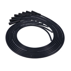 Top Street Performance 81025 8.5mm Universal LS/Lt Spark Plug Spark Plug Wire Set with 180? Plug Boots, Black