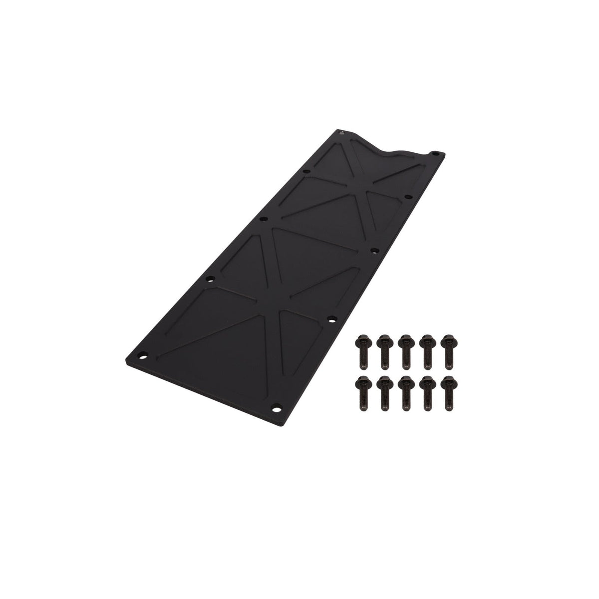 Top Street Performance 81043BK LS1/LS6 Trussed Billet Aluminum Valley Cover, Black