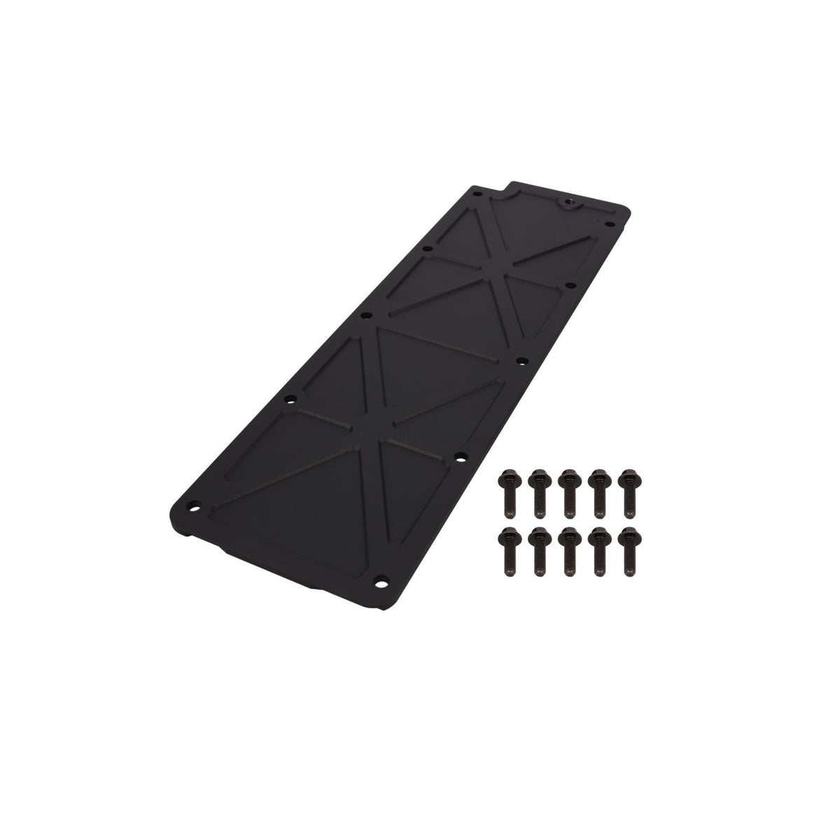 Top Street Performance 81044BK LS2/LS3 Trussed Billet Aluminum valley Cover, Black