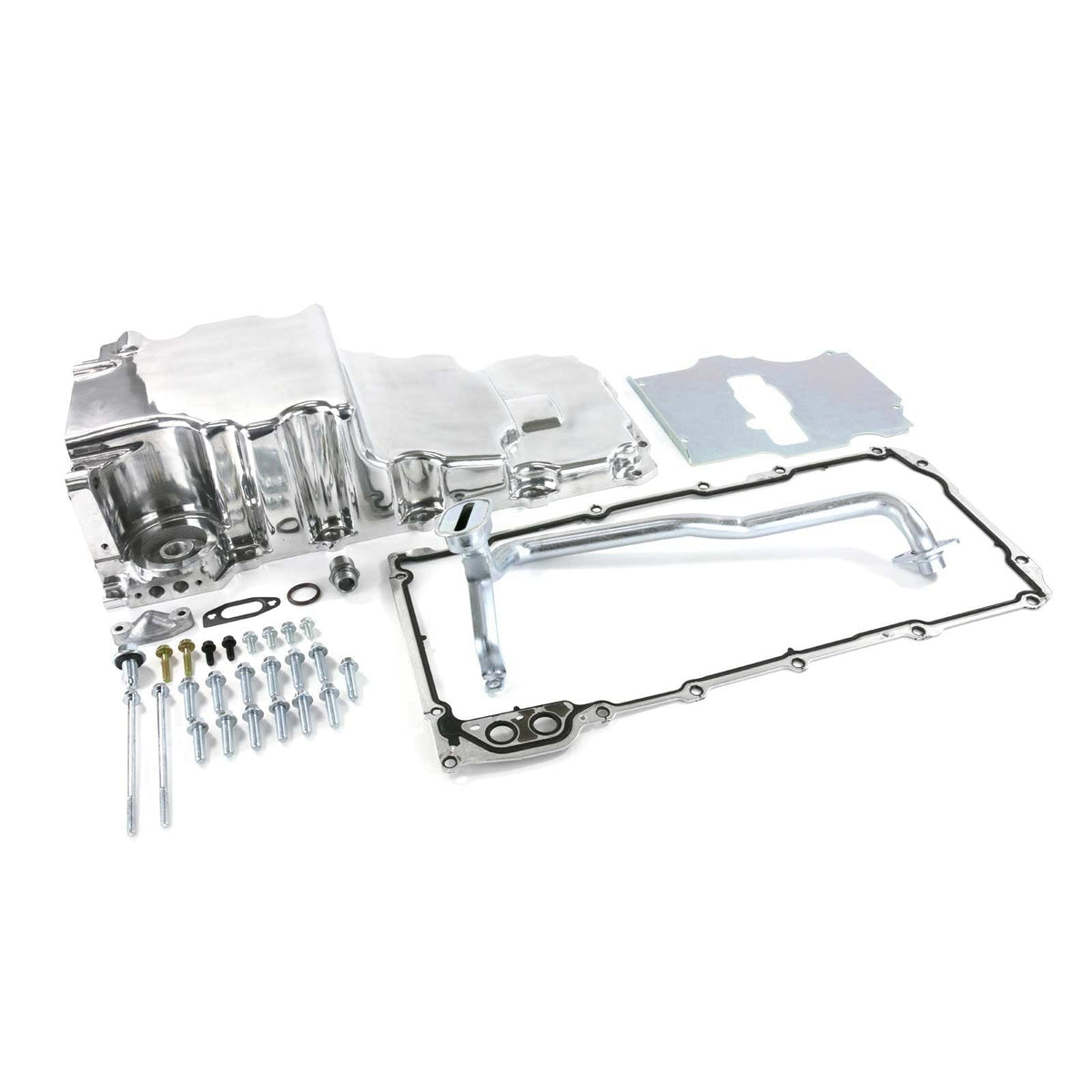 Top Street Performance 81073P LSX Low Profile Retro Fit Oil Pan, Polished