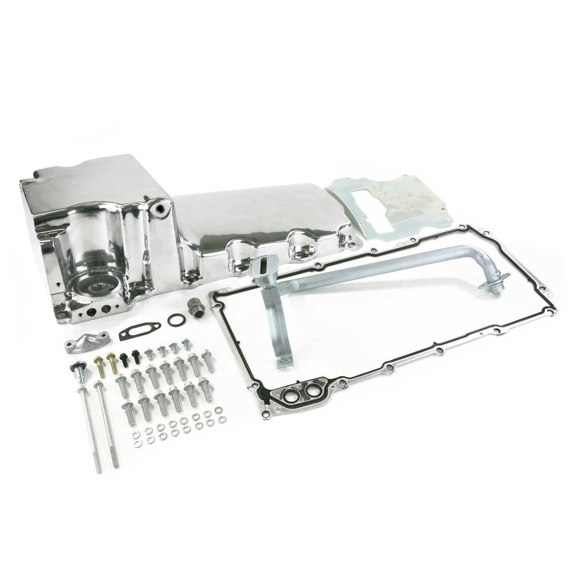 Top Street Performance 81074P LSX Retro Fit Oil Pan, Polished