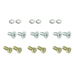 Top Street Performance 81100 LSX to Chevy SB Motor Mount Adapter Plate, Brushed Billet Aluminum