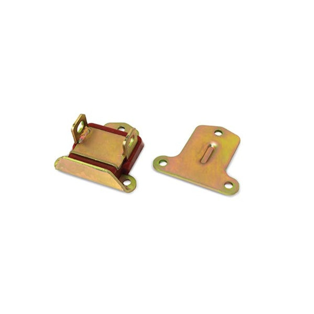 Top Street Performance 81101 Chevy SB/BB Polyurethane Motor Mount, 1Pc, Red/Zinc