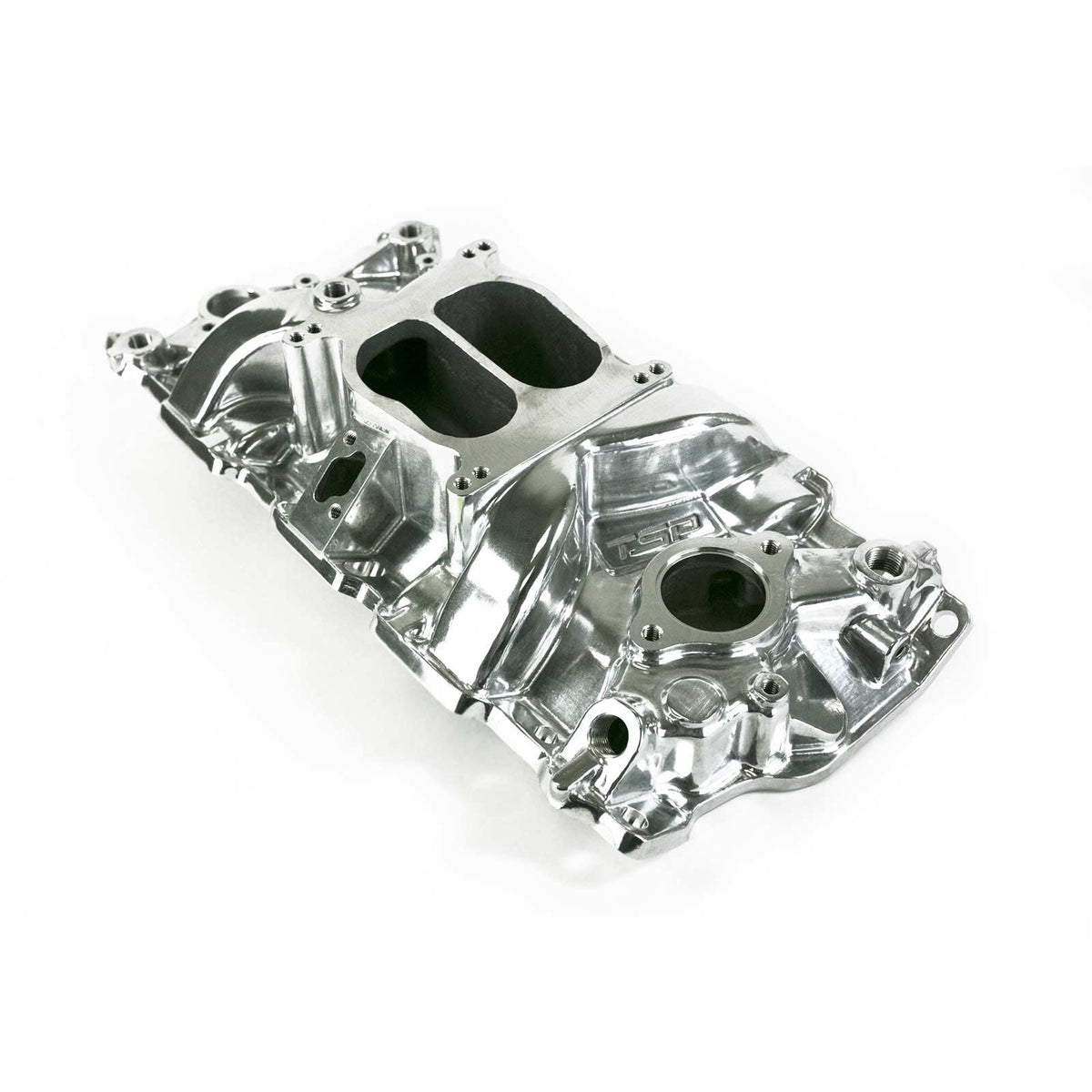 Top Street Performance 82000 Stock Dual Plane Intake Manifold, Polished (Non-Egr Engines)