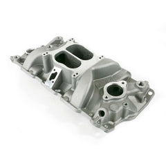 Top Street Performance 82001 Stock Dual Plane Intake Manifold, Satin (Non-Egr Engines)