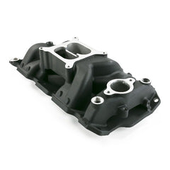 Top Street Performance 82026BK Dual Plane Air Gap Intake Manifold Black, Slotted