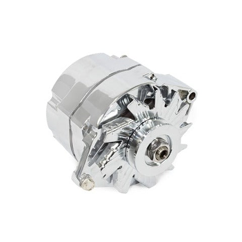Top Street Performance ES1001C Alternator 1 or OEM Wire Setup Chrome
