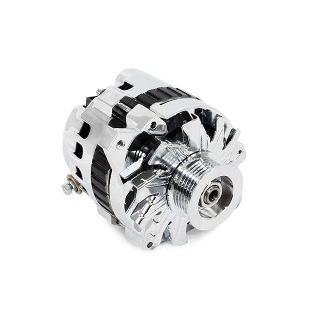 Top Street Performance ES1003C Alternator 1 or OEM Wire Setup Chrome