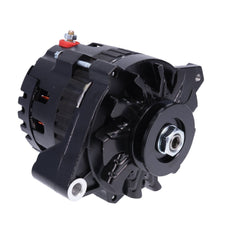 Top Street Performance ES1022BK Alternator - 1968-1995 GM CS130, 220 AMP, V-Belt, 1 Or OEM Wire Setup