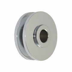 Top Street Performance ES1094C Single Groove Steel Alternator Pulley, Chrome