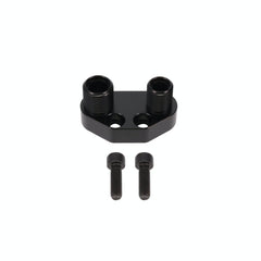 Top Street Performance HC5100BK Sanden SD-7 Style A/C Compressor Manifold, Vertical, Black