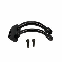 Top Street Performance HC5101BK Sanden SD-7 Style A/C Compressor Manifold, Curved, Black