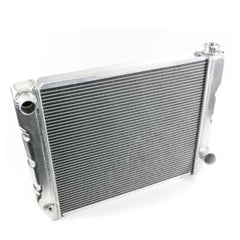 Top Street Performance HC6013 Aluminum Radiator, Chevy, 26 inch x 19 inch x 2-1/4 inch, 1-1/2 inch Top Inlet, 1-3/4 inch Bottom Outlet