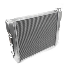 Top Street Performance HC6018 Aluminum Radiator, Ford, 26 inch x 19 inch x 2-1/4 inch, 1-1/2 inch Top Inlet, 1-3/4 inch Bottom Outlet
