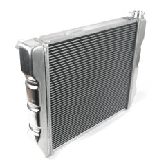 Top Street Performance HC6019 Aluminum Radiator, Ford, 24 inch x 19 inch x 2-1/4 inch, 1-1/2 inch Top Inlet, 1-3/4 inch Bottom Outlet
