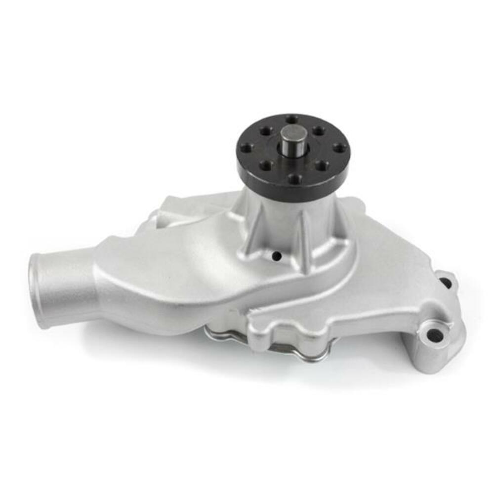 Top Street Performance HC8011BK Aluminum Mechanical Water Pump - Chevy SB, Short Style, Black