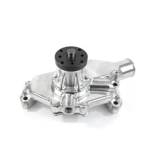 Top Street Performance HC8013P Aluminum Mechanical Water Pump Short, Reverse Rotation, Polished