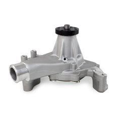 Top Street Performance HC8014 Aluminum Mechanical Water Pump Long Nose, Reverse Rotation, Satin