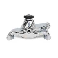 Top Street Performance HC8021C Aluminum Mechanical Water Pump Short, Chrome