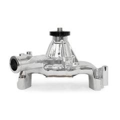 Top Street Performance HC8022C Aluminum Mechanical Water Pump Long, Chrome