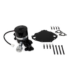 Top Street Performance HC8031BK Aluminum Electric Water Pump  Include Backplate, Black